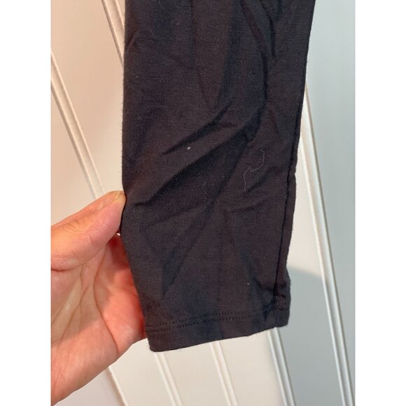 Maurices Long Sleeve Black A-Line Tunic Dress Medium Cotton Blend - Picture 4 of 8